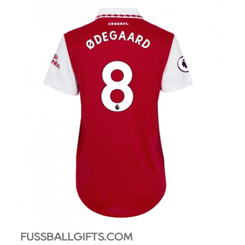 Arsenal Martin Odegaard #8 Fußballbekleidung Heimtrikot Damen 2022-23 Kurzarm